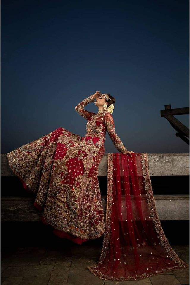 Sumaria S Couture Bridal Stitched 3pc Suit Foire